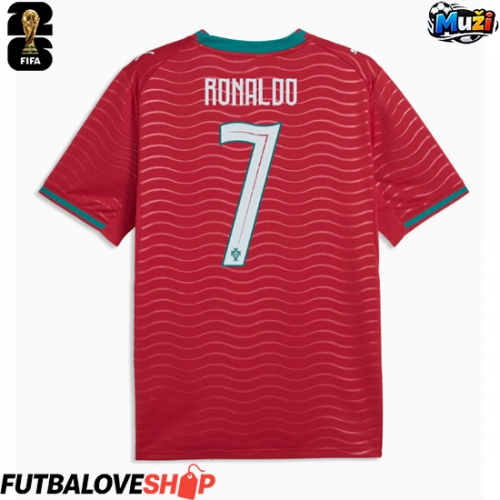 Dres Portugalsko Cristiano Ronaldo #7 Domáci MS 2026 Krátky Rukáv